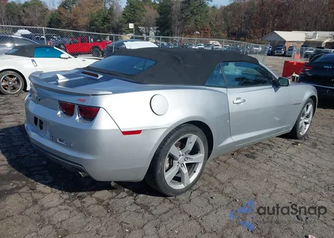 2012 Chevrolet Camaro 2Lt из США, поврежденный, VIN 2G1FC3D37C9102969